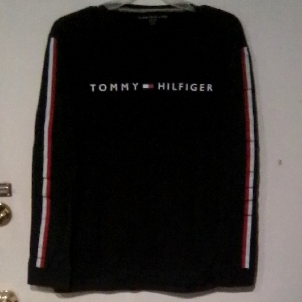 Tommy Hilfiger Black Long Sleeve Shirt